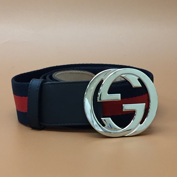 gucci belt stripe